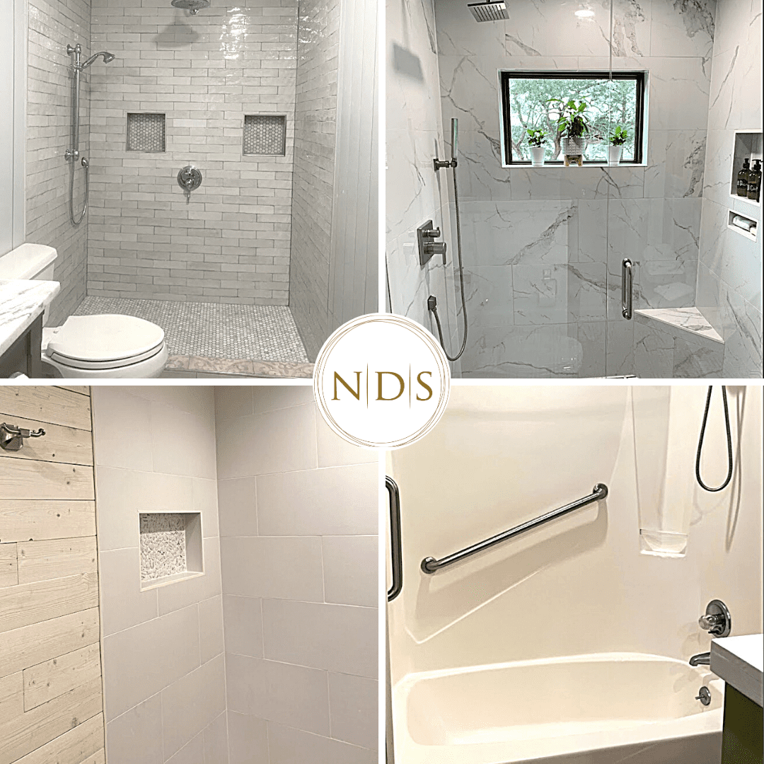 Shower and tile